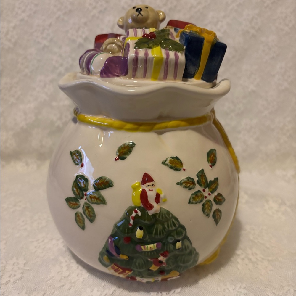 Spode Christmas Tree Cookie Jar
